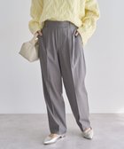 【グリーンパークス/Green Parks】のあったか裏起毛きれいシルエットパンツ Stripe|ID: prp329100004774565 ipo3291000000035627862