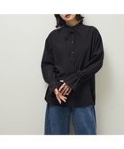 【グリーンパークス/Green Parks】のフリルカラーインナーシャツ Black|ID: prp329100004774571 ipo3291000000034846574