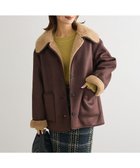 【グリーンパークス/Green Parks】のフェイクムートンジャケット Brown|ID: prp329100004774578 ipo3291000000034606307