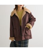 【グリーンパークス/Green Parks】のフェイクムートンジャケット Brown|ID: prp329100004774578 ipo3291000000035630463