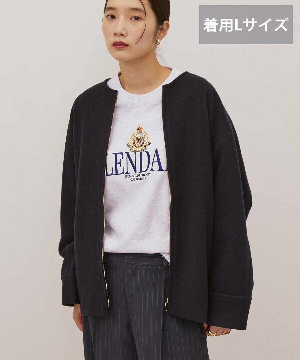 【アメリカンホリック/AMERICAN HOLIC】の【選べる丈】中空FIBERノーカラーコート 人気、トレンドファッション・服の通販 founy(ファニー) 　ファッション　Fashion　レディースファッション　Fashion for Women　アウター　Coat / Outerwear Collection　コート・ロングコート・ピーコート　Long Coats, Peacoats & More　レディースジャケット・軽アウター　Jackets　アメリカン　American Style　インナー　Innerwear　軽量　Lightweight, Ultra Light　ジャケット　Jacket, Outerwear　スタイリッシュ　Stylish, Fashionable　ポケット　Pocket, Pocket Detail　リラックス　Relax, Relaxed Fit　A/W・秋冬　Autumn/Winter　おすすめ　Recommended / Our Picks　エレガント 上品　Elegant　 other-1|ID: prp329100004774588 ipo3291000000035410050