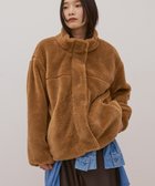 【アメリカンホリック/AMERICAN HOLIC】のスタンドベア風ボアコート Camel|ID: prp329100004774589 ipo3291000000034606355