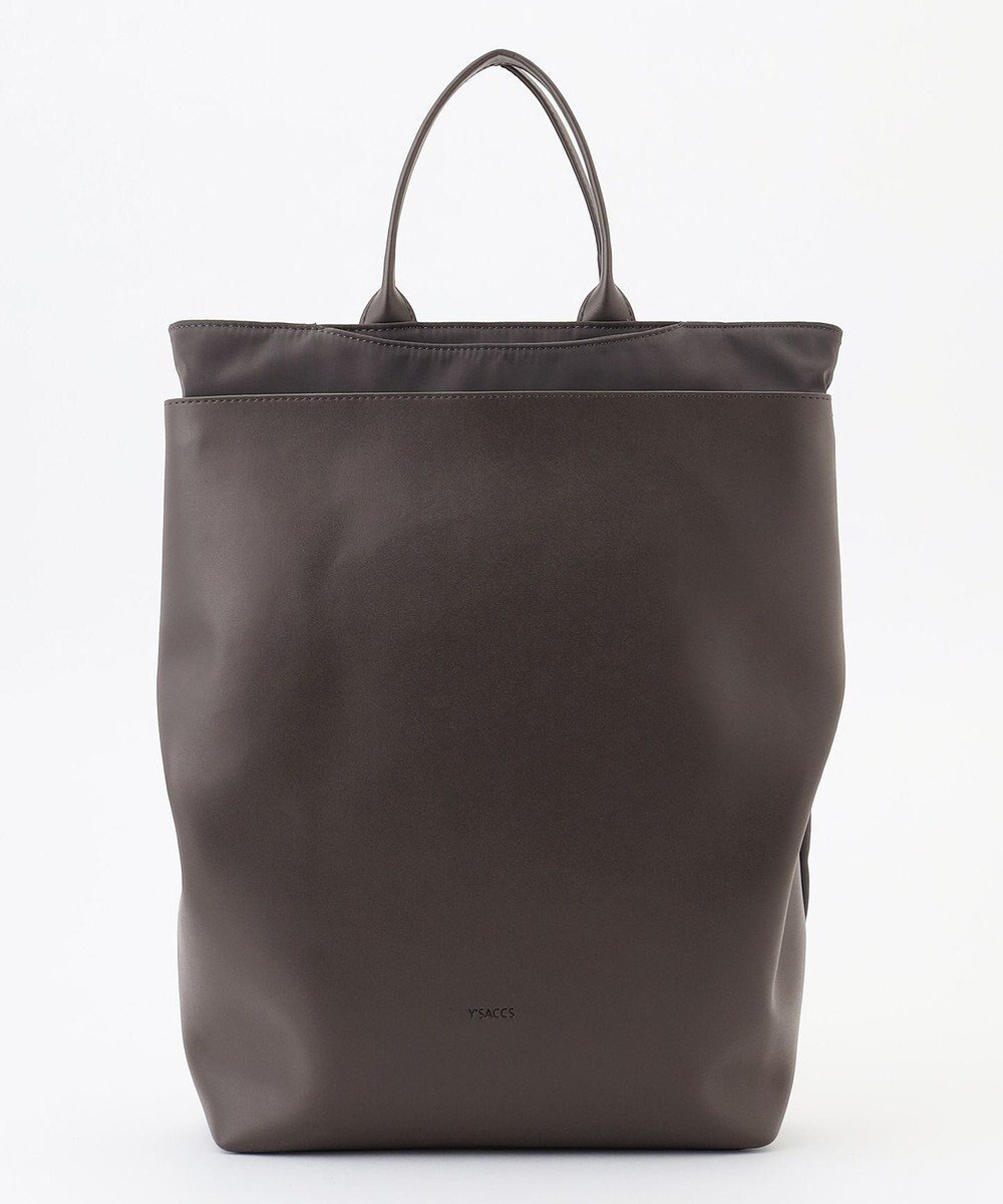 【イザック/Y'SACCS】のシルキーリュクスバックパック インテリア・キッズ・メンズ・レディースファッション・服の通販 founy(ファニー) 　ファッション　Fashion　レディースファッション　Fashion for Women　バッグ　Bags　スマート　Smart, Elegant　ドレープ　Drape, Draping Fabric　ポケット　Pocket, Pocket Detail　マグネット　Magnet, Magnetic Closure　マニッシュ　Mannish, Boyish　リュクス　Luxury, Elegant, High-End, Chic　リュック　Backpack, Rucksack　エレガント 上品　Elegant　ダークチョコ|ID: prp329100004774590 ipo3291000000034606358