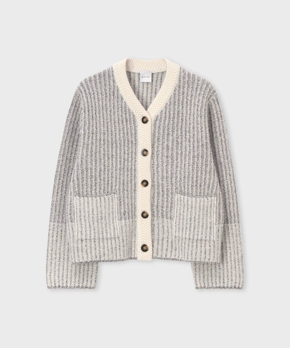 【ポール スミス/Paul Smith】のブークレミックス カーディガン 人気、トレンドファッション・服の通販 founy(ファニー) ファッション Fashion レディースファッション Fashion for Women トップス・カットソー Cut & Sew Tops カーディガン・羽織り Layered Style Cardigans インナー Innerwear カーディガン Cardigan, Knitwear シンプル Simple, Minimal ミックス Mix, Mixed Style リラックス Relax, Relaxed Fit ロング Long, Long-Length 夏 Summer S/S・春夏 SS, Spring/Summer, Warm Season 畦 Ribbed Knit A/W・秋冬 Autumn/Winter other-1|ID: prp329100004774591 ipo3291000000034606361
