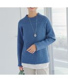 【ティアクラッセ/Tiaclasse】のメランジケーブルラグラントップス ブルー|ID: prp329100004774594 ipo3291000000035696890