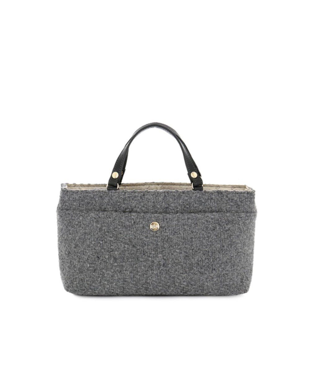 【イビサ/IBIZA】のウール/牛革 バッグインバッグ インテリア・キッズ・メンズ・レディースファッション・服の通販 founy(ファニー) 　ファッション　Fashion　レディースファッション　Fashion for Women　バッグ　Bags　ミニ財布・二つ折り財布　Wallets & Card Cases　ポーチ&ミニバッグ　Pouches & Mini Bags　シルバー　Silver, Metallic Silver　財布　Wallet, Purse　ポケット　Pocket, Pocket Detail　ポーチ　Pouch, Small Case　グレー|ID: prp329100004774596 ipo3291000000034606381