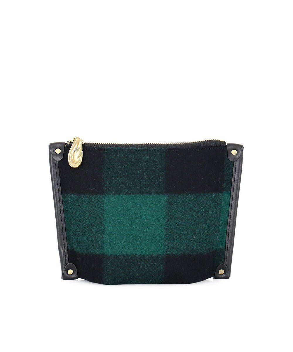 【イビサ/IBIZA】のプエブロ ウール/牛革 ポーチ インテリア・キッズ・メンズ・レディースファッション・服の通販 founy(ファニー) ファッション Fashion レディースファッション Fashion for Women ミニ財布・二つ折り財布 Wallets & Card Cases ポーチ&ミニバッグ Pouches & Mini Bags スタンダード Standard, Basic 財布 Wallet, Purse チェック Check, Plaid, Tartan トレンド Trend, Trending Now ポケット Pocket, Pocket Detail ポーチ Pouch, Small Case 緑|ID: prp329100004774597 ipo3291000000034606386