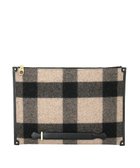 【イビサ/IBIZA】のプエブロ ウール/牛革 クラッチバッグ ベージュ|ID: prp329100004774598 ipo3291000000034606388