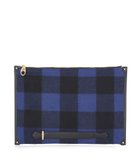 【イビサ/IBIZA】のプエブロ ウール/牛革 クラッチバッグ 青|ID: prp329100004774598 ipo3291000000034606389