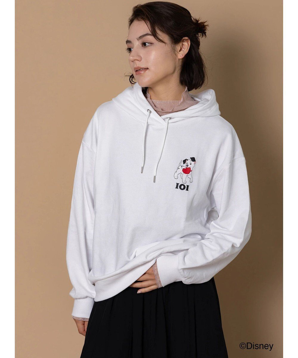 【テチチ/Te chichi】の【Disney】101/プルオーバーパーカー インテリア・キッズ・メンズ・レディースファッション・服の通販 founy(ファニー) ファッション Fashion レディースファッション Fashion for Women トップス・カットソー Cut & Sew Tops シャツ・ブラウス・オフィスカジュアル Elegant Blouses & Button-Ups レディースパーカー・カジュアルフーディー Casual Hoodies & Sweatshirts ロングTシャツ・Tシャツ Longline T-Shirts & Tees カジュアルプルオーバー・ニットトップス Pullovers & Knit Tops / Casual Pullovers カットソー・ベーシックTシャツ Cut-and-Sewn Tops / Stretch Tees & Basics カットソー Cut and Sewn Top キャラクター Character, Licensed Characters ストリング String, Drawstring パーカー Hoodie, Parka プリント Print, Printed Pattern ワンポイント One Point, Statement Accent 夏 Summer S/S・春夏 SS, Spring/Summer, Warm Season A/W・秋冬 Autumn/Winter オフホワイト|ID: prp329100004774601 ipo3291000000034606402