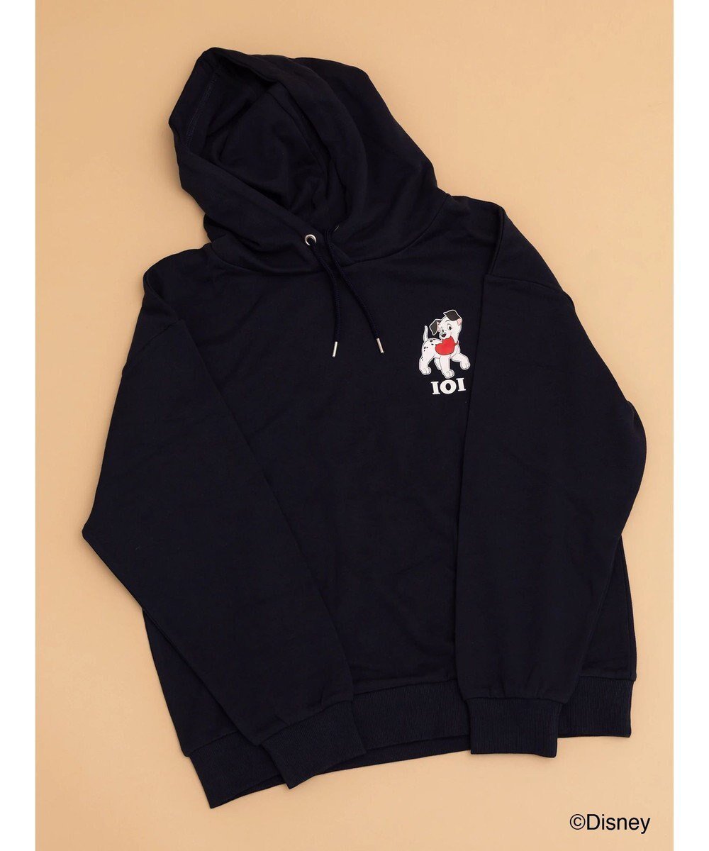 【テチチ/Te chichi】の【Disney】101/プルオーバーパーカー インテリア・キッズ・メンズ・レディースファッション・服の通販 founy(ファニー) ファッション Fashion レディースファッション Fashion for Women トップス・カットソー Cut & Sew Tops シャツ・ブラウス・オフィスカジュアル Elegant Blouses & Button-Ups レディースパーカー・カジュアルフーディー Casual Hoodies & Sweatshirts ロングTシャツ・Tシャツ Longline T-Shirts & Tees カジュアルプルオーバー・ニットトップス Pullovers & Knit Tops / Casual Pullovers カットソー・ベーシックTシャツ Cut-and-Sewn Tops / Stretch Tees & Basics カットソー Cut and Sewn Top キャラクター Character, Licensed Characters ストリング String, Drawstring パーカー Hoodie, Parka プリント Print, Printed Pattern ワンポイント One Point, Statement Accent 夏 Summer S/S・春夏 SS, Spring/Summer, Warm Season A/W・秋冬 Autumn/Winter ネイビー|ID: prp329100004774601 ipo3291000000034606403