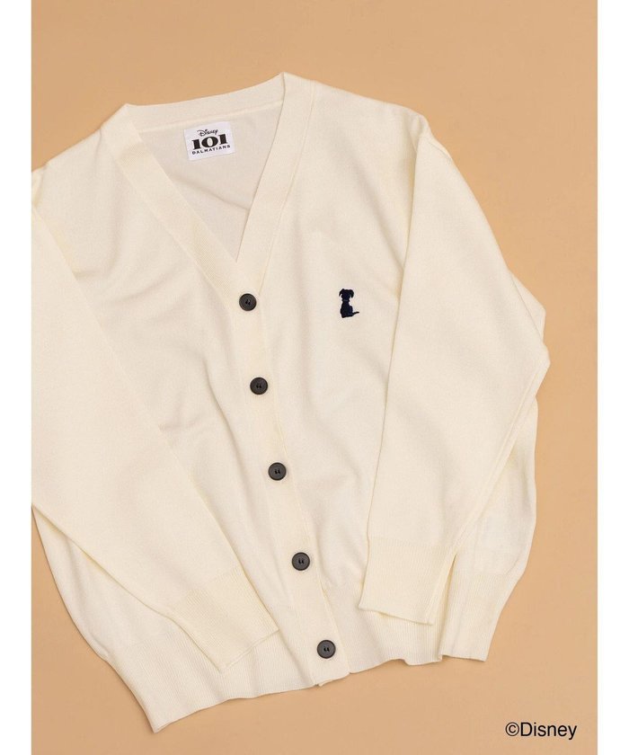 【テチチ/Te chichi】の【Disney】101/刺繍Vネックカーディガン インテリア・キッズ・メンズ・レディースファッション・服の通販 founy(ファニー) https://founy.com/ ファッション Fashion レディースファッション Fashion for Women トップス・カットソー Cut & Sew Tops ニット Knit Tops & Sweaters カーディガン・羽織り Layered Style Cardigans Vネックトップス V-Neck Tops / V-Cut Neckline Shirts おすすめ Recommended / Our Picks カーディガン Cardigan, Knitwear シンプル Simple, Minimal セーター Sweater, Knitwear 夏 Summer S/S・春夏 SS, Spring/Summer, Warm Season A/W・秋冬 Autumn/Winter |ID: prp329100004774602 ipo3291000000034606404