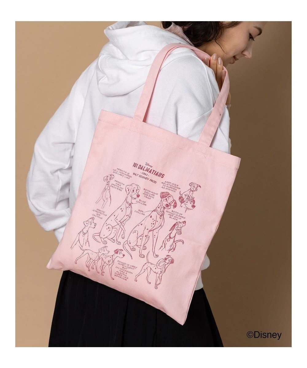 【テチチ/Te chichi】の【Disney】101/プリントトートバッグ インテリア・キッズ・メンズ・レディースファッション・服の通販 founy(ファニー) ファッション Fashion レディースファッション Fashion for Women トップス・カットソー Cut & Sew Tops シャツ・ブラウス・オフィスカジュアル Elegant Blouses & Button-Ups キャラクター Character, Licensed Characters プリント Print, Printed Pattern ポケット Pocket, Pocket Detail 夏 Summer S/S・春夏 SS, Spring/Summer, Warm Season A/W・秋冬 Autumn/Winter ビジネス 仕事 通勤 Business / Work / Commuting ピンク|ID: prp329100004774605 ipo3291000000034606418