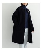 【テチチ/Te chichi】のウールメルトンノーカラーロングコート《2025winter catalog item》 ネイビー|ID: prp329100004774606 ipo3291000000034768544