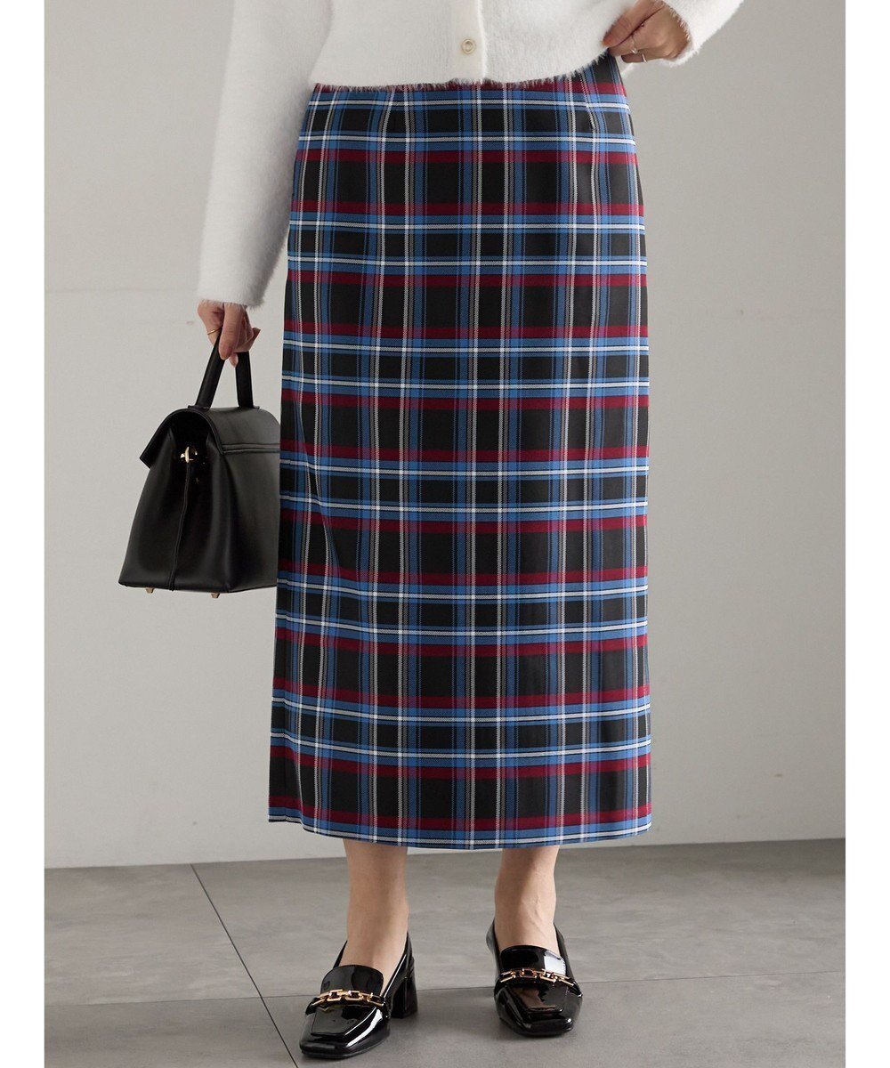 【テチチ/Te chichi】のチェックナロースカート インテリア・キッズ・メンズ・レディースファッション・服の通販 founy(ファニー) ファッション Fashion レディースファッション Fashion for Women スカート Skirts シンプル Simple, Minimal ジャケット Jacket, Outerwear スリット Slit, Slit Detail チェック Check, Plaid, Tartan トレンド Trend, Trending Now バランス Balance, Style Balance エレガント 上品 Elegant 今季 This Season, Current Season 夏 Summer S/S・春夏 SS, Spring/Summer, Warm Season A/W・秋冬 Autumn/Winter ブラック|ID: prp329100004774608 ipo3291000000034606428