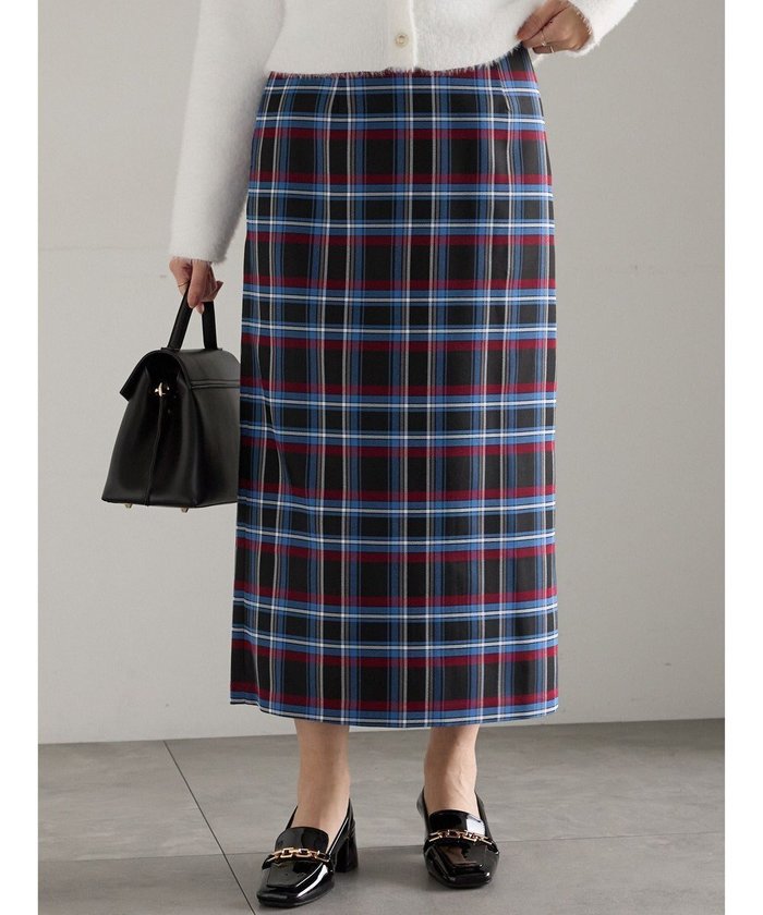 【テチチ/Te chichi】のチェックナロースカート インテリア・キッズ・メンズ・レディースファッション・服の通販 founy(ファニー) https://founy.com/ ファッション Fashion レディースファッション Fashion for Women スカート Skirts シンプル Simple, Minimal ジャケット Jacket, Outerwear スリット Slit, Slit Detail チェック Check, Plaid, Tartan トレンド Trend, Trending Now バランス Balance, Style Balance エレガント 上品 Elegant 今季 This Season, Current Season 夏 Summer S/S・春夏 SS, Spring/Summer, Warm Season A/W・秋冬 Autumn/Winter |ID: prp329100004774608 ipo3291000000035410301