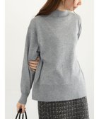 【テチチ/Te chichi】のバックスリットスタンドネックプルオーバー シルバー|ID: prp329100004774609 ipo3291000000034779229