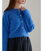 【テチチ/Te chichi】のショートシャギーポケットカーディガン ブルー|ID: prp329100004774610 ipo3291000000034606438