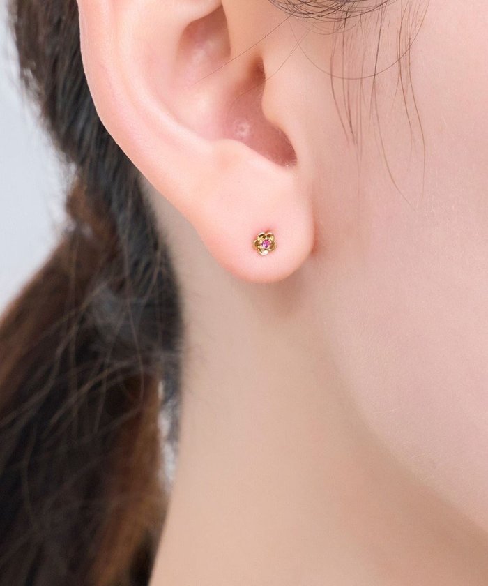 【フィービィー/phoebe】の【金属アレルギー対応】プチフラワービジュースタッドピアス ピンク/ニッケルフリー(片耳) インテリア・キッズ・メンズ・レディースファッション・服の通販 founy(ファニー) https://founy.com/ ファッション Fashion レディースファッション Fashion for Women おすすめ Recommended / Our Picks アクセサリー Fashion Accessories イヤーカフ Ear Cuffs ストーン Stone, Gem-Like マニッシュ Mannish, Boyish モチーフ Motif, Design Theme 片耳 One-Ear, Single Earring |ID: prp329100004774631 ipo3291000000034606483