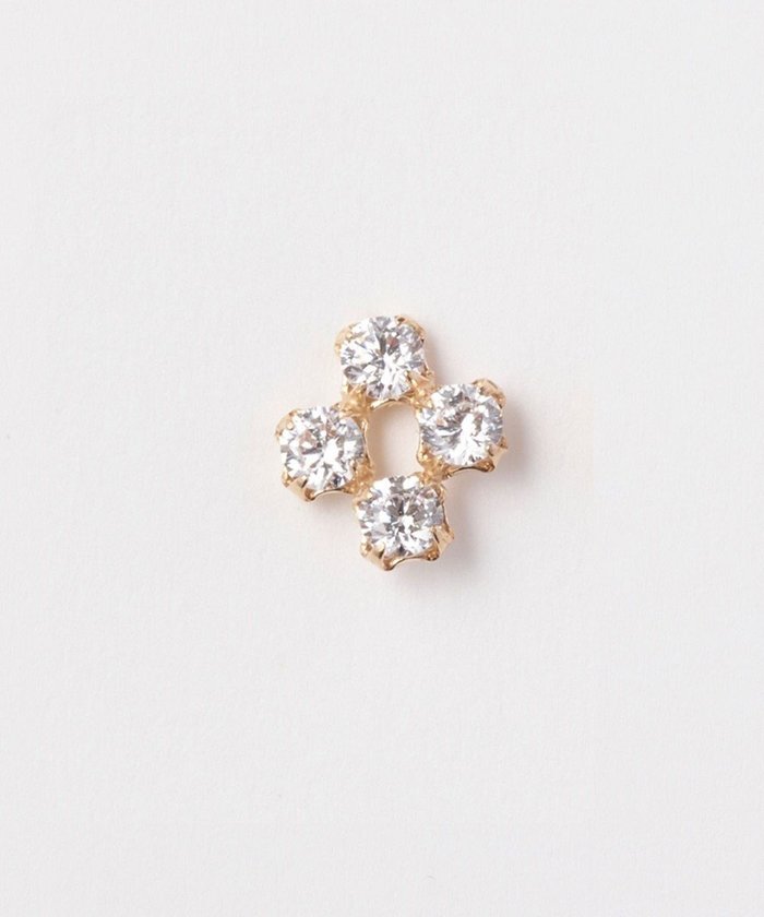 【フィービィー/phoebe】の【K10】スウィートフラワービジューピアス/BOXつき(片耳) インテリア・キッズ・メンズ・レディースファッション・服の通販 founy(ファニー) https://founy.com/ ファッション Fashion レディースファッション Fashion for Women アクセサリー Fashion Accessories 片耳 One-Ear, Single Earring ジュエリー Jewelry, Accessories ジュエル Jewel, Gemstone 人気 Popular, Best Seller フラワー Flower, Floral ボックス Boxy, Box Shape モチーフ Motif, Design Theme おすすめ Recommended / Our Picks ギフト プレゼント Gift / Present |ID: prp329100004774636 ipo3291000000034606493