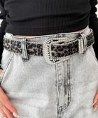 【ウィゴー/WEGO】のLビジューラメシャギーベルト 柄3|ID: prp329100004774641 ipo3291000000034606509