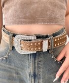 【ウィゴー/WEGO】のLビジューラメシャギーベルト 人気、トレンドファッション・服の通販 founy(ファニー) ファッション Fashion レディースファッション Fashion for Women ベルト&ウエストマーク Belts & Waist Accessories ストーン Stone, Gem-Like スマホ Smartphone, Mobile Device ビジュー Bijou, Jewel-like Accent レオパード Leopard, Animal Print thumbnail ベージュ|ID: prp329100004774641 ipo3291000000035828358