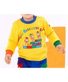 【ミキハウスホットビスケッツ/MIKI HOUSE HOT BISCUITS / KIDS】の【80-120cm】 カラフルブロック 裏毛パイル素材 トレーナー 黄|ID: prp329100004775461 ipo3291000000034615807