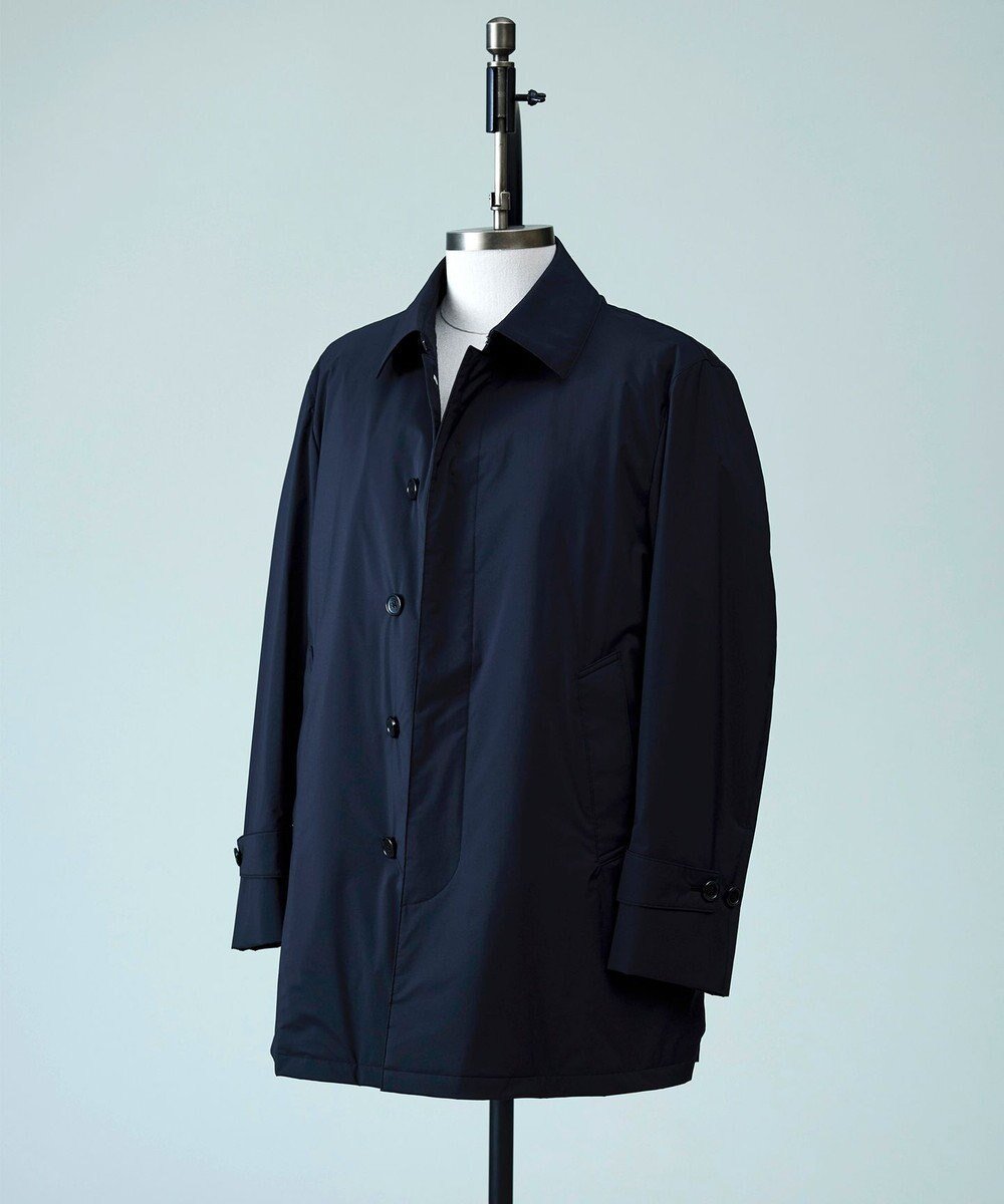 【ジェイ プレス/J.PRESS / MEN】のファンクショナルコート25年モデル【デタッチャブル】スタンドフォールシートコート / ダウンライナー インテリア・キッズ・メンズ・レディースファッション・服の通販 founy(ファニー) 　ファッション　Fashion　メンズファッション　Fashion for Men　アウター　Men's Coats Outerwear　ジャケット　Jacket, Outerwear　ジーンズ　Jeans, Denim Pants　スーツ　Suit, Formalwear　ダウン　Down, Puffer　メッシュ　Mesh, Net Fabric　ライナー　Liner, Inner Layer　ラグジュアリー　Luxury, Elegant　冬　Winter / This Winter　A/W・秋冬　Autumn/Winter　S/S・春夏　SS, Spring/Summer, Warm Season　夏　Summer　ビジネス 仕事 通勤　Business / Work / Commuting　ネイビー系|ID: prp329100004775470 ipo3291000000034615841