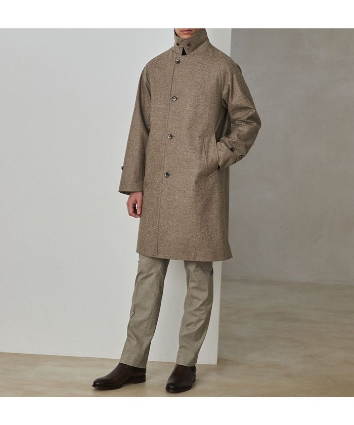 【五大陸/gotairiku / MEN】の【薄中綿仕様】スーパーライトウエイトカシミヤブレンド ステンカラーコート インテリア・キッズ・メンズ・レディースファッション・服の通販 founy(ファニー) https://founy.com/ ファッション Fashion メンズファッション Fashion for Men アウター Men's Coats Outerwear キュプラ Cupro, Eco Fabric 軽量 Lightweight, Ultra Light ジャケット Jacket, Outerwear トレンド Trend, Trending Now ドレープ Drape, Draping Fabric 人気 Popular, Best Seller 防寒 Cold Protection, Winter-Ready A/W・秋冬 Autumn/Winter |ID: prp329100004775472 ipo3291000000035005310