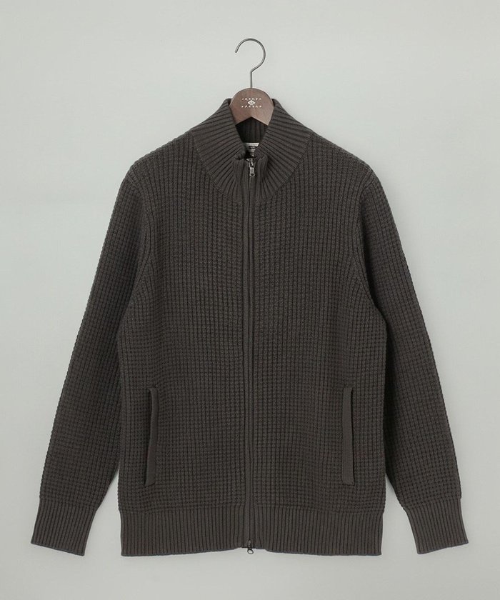 【ジョセフ アブード/JOSEPH ABBOUD / MEN】の【3シーズン活躍する綿ブレンド】コットンアクリルバルキー ジップニット ブルゾン インテリア・キッズ・メンズ・レディースファッション・服の通販 founy(ファニー) https://founy.com/ ファッション Fashion メンズファッション Fashion for Men トップス・カットソー Cut & Sew Tops ニット・セーター / 定番トップス Knit Tops & Sweaters カーディガン / 羽織り Cardigans インナー Innerwear 春 Spring 秋 Autumn カーディガン Cardigan, Knitwear 軽量 Lightweight, Ultra Light シンプル Simple, Minimal フィット Fit, Slim Fit ブルゾン Blouson, Bomber Jacket 冬 Winter / This Winter A/W・秋冬 Autumn/Winter S/S・春夏 SS, Spring/Summer, Warm Season おすすめ Recommended / Our Picks 夏 Summer エレガント 上品 Elegant |ID: prp329100004775476 ipo3291000000034615878