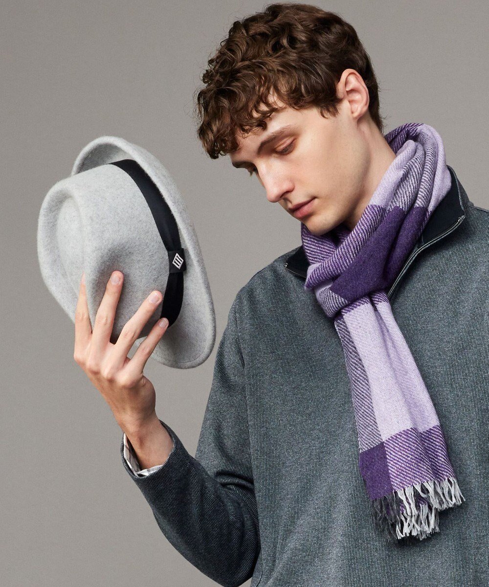 【ジョセフ アブード/JOSEPH ABBOUD / MEN】の【サイズ調整可・暖か】ウールサーモ ハット インテリア・キッズ・メンズ・レディースファッション・服の通販 founy(ファニー) 　ファッション　Fashion　メンズファッション　Fashion for Men　シンプル　Simple, Minimal　フォーマル　Formal, Dressy　冬　Winter / This Winter　定番　Standard, Basic Item　帽子　Hat, Headwear　グレー系|ID: prp329100004775488 ipo3291000000034615921