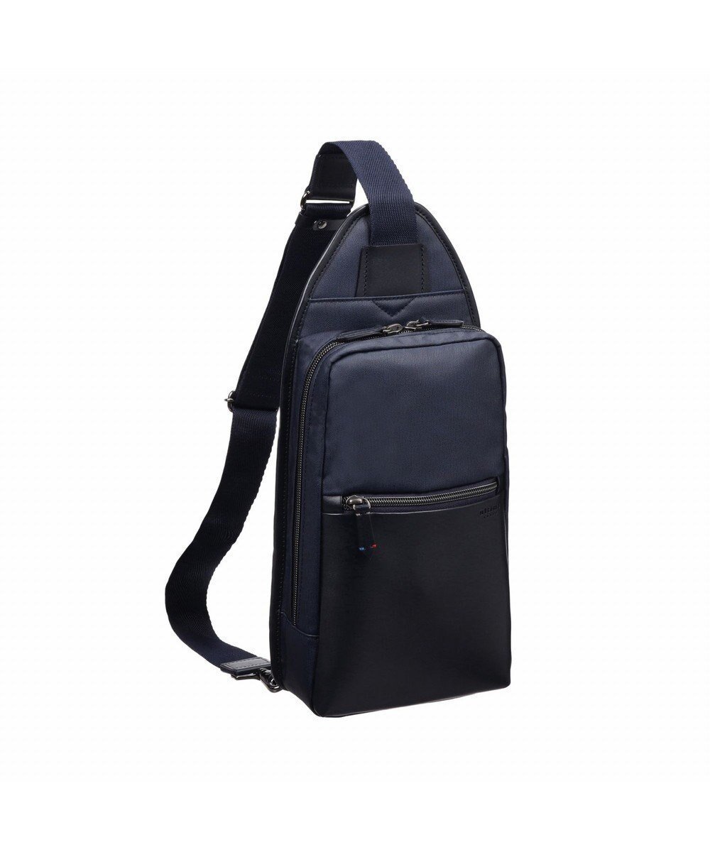 【エース バッグズ アンド ラゲッジ/ACE BAGS & LUGGAGE / MEN】のultima tokyo ディーノ ボディバッグ フロントファスナーポケット 68172 ウルティマ トーキョー インテリア・キッズ・メンズ・レディースファッション・服の通販 founy(ファニー) 　ファッション　Fashion　メンズファッション　Fashion for Men　バッグ　Bags　ショルダー　Shoulder, Shoulder Strap　シンプル　Simple, Minimal　スマート　Smart, Elegant　トレンド　Trend, Trending Now　フロント　Front, Front Design　ベーシック　Basic, Essential　ポケット　Pocket, Pocket Detail　ポーチ　Pouch, Small Case　エレガント 上品　Elegant　ネイビー|ID: prp329100004775489 ipo3291000000034615926