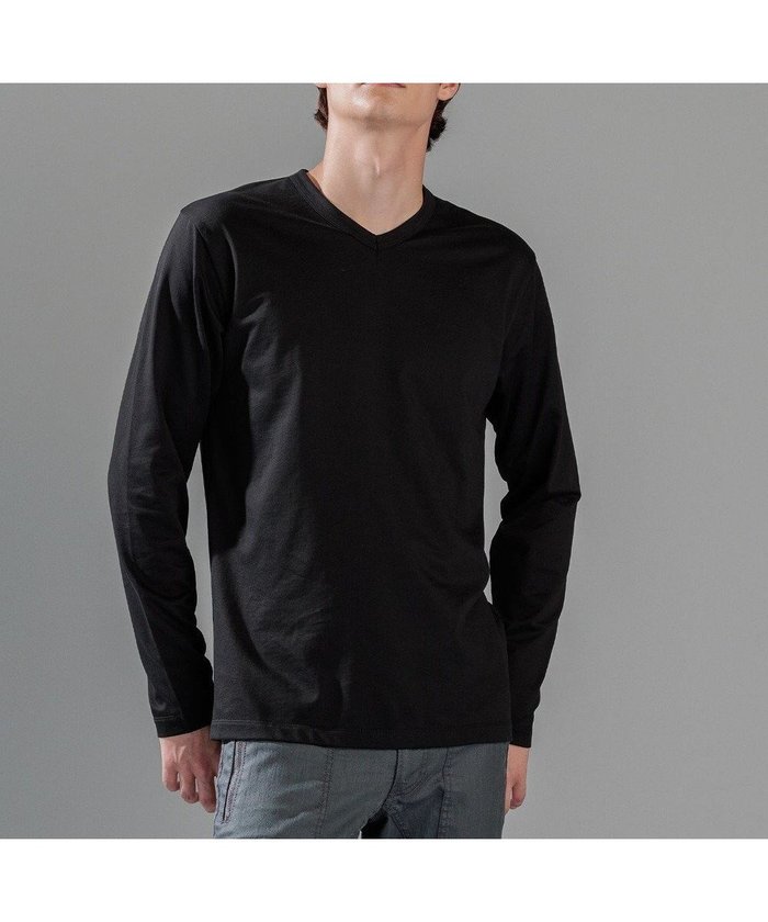 【ジョゼフ オム/JOSEPH HOMME / MEN】のスビンソフトジャージー Vネック長袖カットソー インテリア・キッズ・メンズ・レディースファッション・服の通販 founy(ファニー) https://founy.com/ ファッション Fashion メンズファッション Fashion for Men トップス・カットソー Cut & Sew Tops メンズシャツ Shirts インド Indian Textile カットソー Cut and Sewn Top ピーチ Peach, Soft Touch ベーシック Basic, Essential エレガント 上品 Elegant 夏 Summer S/S・春夏 SS, Spring/Summer, Warm Season A/W・秋冬 Autumn/Winter 長袖 Long Sleeve, Full Sleeve |ID: prp329100004775491 ipo3291000000034615943