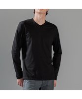 【ジョゼフ オム/JOSEPH HOMME / MEN】のスビンソフトジャージー Vネック長袖カットソー 人気、トレンドファッション・服の通販 founy(ファニー) ファッション Fashion メンズファッション Fashion for Men トップス・カットソー Cut & Sew Tops メンズシャツ Shirts インド Indian Textile カットソー Cut and Sewn Top ピーチ Peach, Soft Touch ベーシック Basic, Essential エレガント 上品 Elegant 夏 Summer S/S・春夏 SS, Spring/Summer, Warm Season A/W・秋冬 Autumn/Winter 長袖 Long Sleeve, Full Sleeve |ID:prp329100004775491