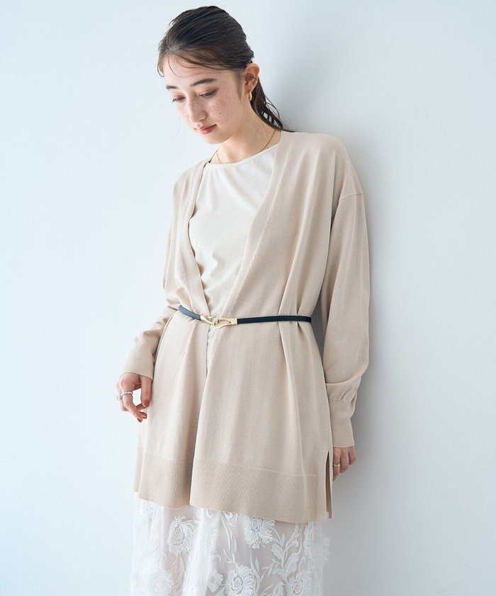 【イェッカ ヴェッカ/YECCA VECCA】のミドル丈カーディガン インテリア・キッズ・メンズ・レディースファッション・服の通販 founy(ファニー) https://founy.com/ ファッション Fashion レディースファッション Fashion for Women トップス・カットソー Cut & Sew Tops カーディガン・羽織り Layered Style Cardigans おすすめ Recommended / Our Picks カーディガン Cardigan, Knitwear シンプル Simple, Minimal ポケット Pocket, Pocket Detail ミドル Middle Length, Mid Height ロング Long, Long-Length 夏 Summer 春 Spring S/S・春夏 SS, Spring/Summer, Warm Season |ID: prp329100004775508 ipo3291000000034616059