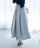 【イェッカ ヴェッカ/YECCA VECCA】の2wayレースアップフレアスカート 人気、トレンドファッション・服の通販 founy(ファニー) ファッション Fashion レディースファッション Fashion for Women スカート Skirts Aライン・フレアスカート A-Line & Flared Skirts シャンブレー Chambray, Denim-Like Fabric ストレッチ Stretch, Stretchy Fabric フェミニン Feminine, Girly フレア Flare, Flared フロント Front, Front Design ポケット Pocket, Pocket Detail エレガント 上品 Elegant 夏 Summer 春 Spring S/S・春夏 SS, Spring/Summer, Warm Season thumbnail Gray|ID: prp329100004775511 ipo3291000000034616073