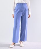 【イェッカ ヴェッカ/YECCA VECCA】のサイドベルテッドハイウエストパンツ 人気、トレンドファッション・服の通販 founy(ファニー) ファッション Fashion レディースファッション Fashion for Women パンツ Pants & Trousers スタイリッシュ Stylish, Fashionable スラックス Slacks, Dress Pants センター Center, Center Line ポケット Pocket, Pocket Detail メタル Metal, Metal Parts ワイド Wide, Wide Fit 夏 Summer 春 Spring S/S・春夏 SS, Spring/Summer, Warm Season thumbnail Blue|ID: prp329100004775521 ipo3291000000034616114