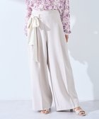 【イェッカ ヴェッカ/YECCA VECCA】のリボンベルトワイドパンツ Light Beige|ID: prp329100004775529 ipo3291000000034616144
