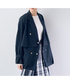 【イェッカ ヴェッカ/YECCA VECCA】のミドル丈3wayコート Navy|ID: prp329100004775531 ipo3291000000034616150