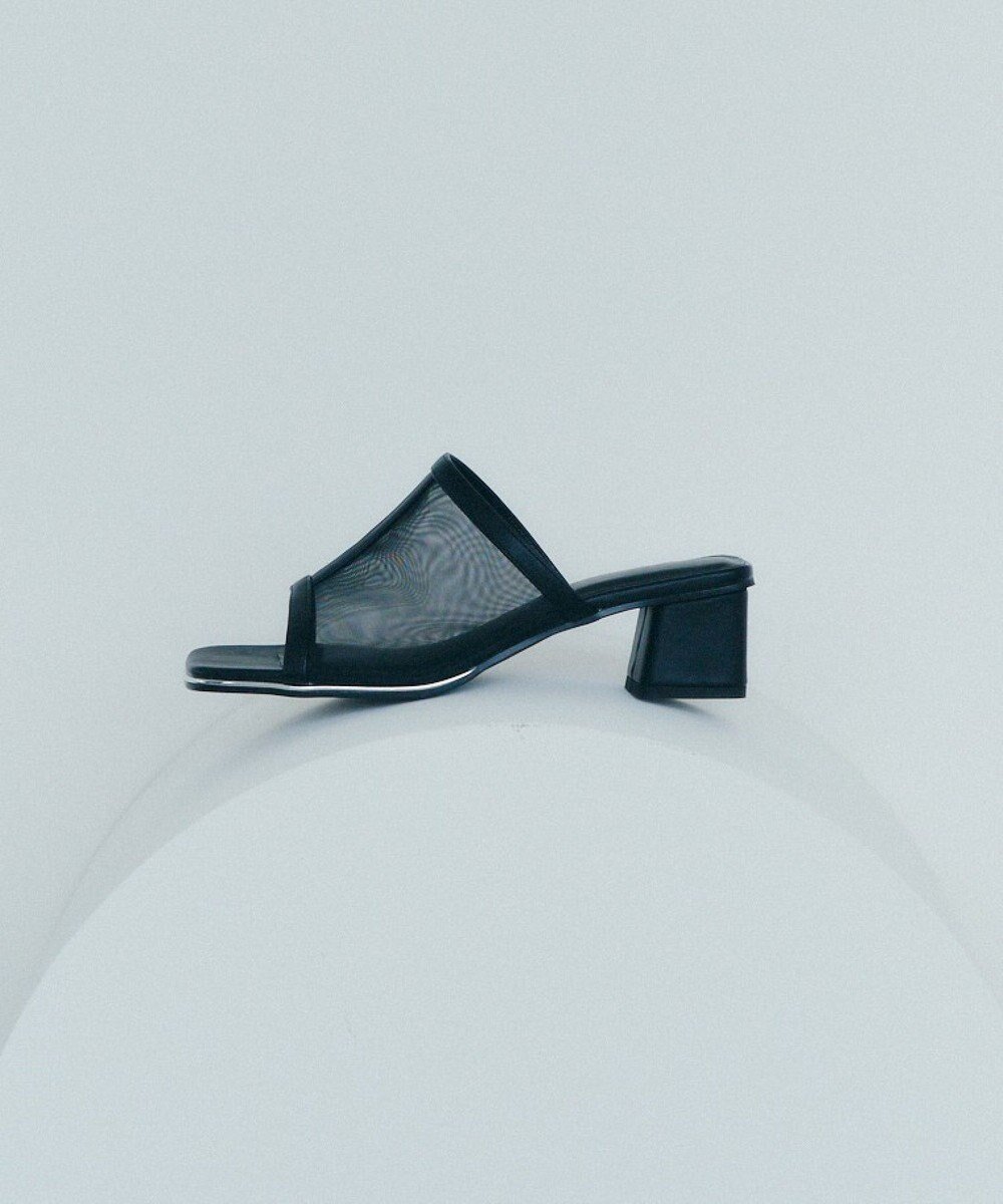 【イェッカ ヴェッカ/YECCA VECCA】のシアーミュールサンダル インテリア・キッズ・メンズ・レディースファッション・服の通販 founy(ファニー) ファッション Fashion レディースファッション Fashion for Women オープントゥ Open Toe Shoes サンダル Sandals, Summer Shoes チュール Tulip, Tulip Motif メタル Metal, Metal Parts エレガント 上品 Elegant 夏 Summer 春 Spring S/S・春夏 SS, Spring/Summer, Warm Season Black|ID: prp329100004775534 ipo3291000000034616168