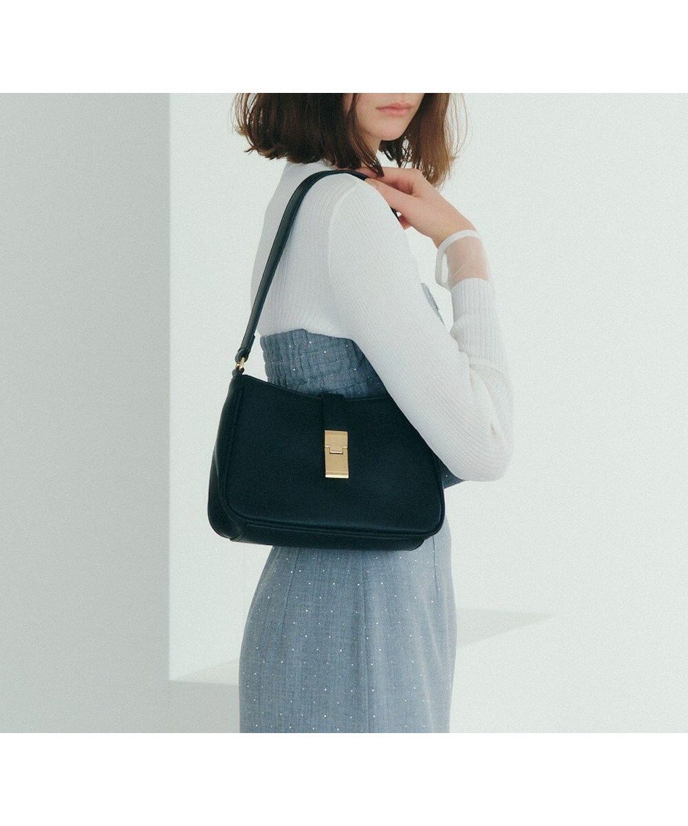 【イェッカ ヴェッカ/YECCA VECCA】のメタルポイントワンハンドルバッグ 人気、トレンドファッション・服の通販 founy(ファニー) 　ファッション　Fashion　レディースファッション　Fashion for Women　バッグ　Bags　おすすめ　Recommended / Our Picks　セレモニー　Ceremony　フェイクレザー　Faux Leather, PU Leather　フォルム　Silhouette, Form　フロント　Front, Front Design　メタル　Metal, Metal Parts　財布　Wallet, Purse　 other-1|ID: prp329100004775537 ipo3291000000034616189