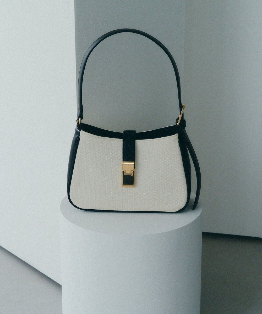 【イェッカ ヴェッカ/YECCA VECCA】のメタルポイントワンハンドルバッグ インテリア・キッズ・メンズ・レディースファッション・服の通販 founy(ファニー) 　ファッション　Fashion　レディースファッション　Fashion for Women　バッグ　Bags　おすすめ　Recommended / Our Picks　セレモニー　Ceremony　フェイクレザー　Faux Leather, PU Leather　フォルム　Silhouette, Form　フロント　Front, Front Design　メタル　Metal, Metal Parts　財布　Wallet, Purse　Mix|ID: prp329100004775537 ipo3291000000034616193