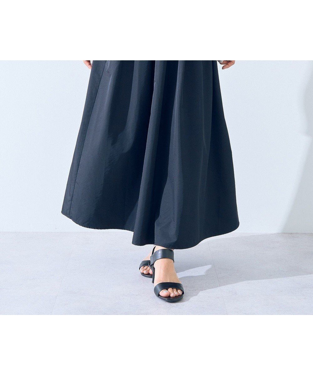 【イェッカ ヴェッカ/YECCA VECCA】のタックボリュームロングスカート インテリア・キッズ・メンズ・レディースファッション・服の通販 founy(ファニー) ファッション Fashion レディースファッション Fashion for Women スカート Skirts ロングスカート Long Skirts / Maxi & Midi Skirts おすすめ Recommended / Our Picks シルバー Silver, Metallic Silver ポケット Pocket, Pocket Detail メタリック Metallic, Shiny Finish ロング Long, Long-Length 夏 Summer 春 Spring S/S・春夏 SS, Spring/Summer, Warm Season Black|ID: prp329100004775542 ipo3291000000034616264