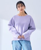 【イェッカ ヴェッカ/YECCA VECCA】のラメニット 人気、トレンドファッション・服の通販 founy(ファニー) ファッション Fashion レディースファッション Fashion for Women トップス・カットソー Cut & Sew Tops ニット Knit Tops & Sweaters セーター Sweater, Knitwear ボックス Boxy, Box Shape ボトム Bottoms, Lower Wear ポケット Pocket, Pocket Detail エレガント 上品 Elegant 夏 Summer 春 Spring S/S・春夏 SS, Spring/Summer, Warm Season thumbnail Lavender|ID: prp329100004775547 ipo3291000000034616314
