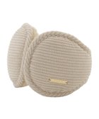 【ムーンバット/MOONBAT】のFURLA(フルラ) コーデュロイ×ファー バックアームイヤマフ ベージュ|ID: prp329100004775551 ipo3291000000034616381