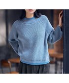 【エニー/ANY】の【5色展開】バイカラーMIXニット ブルーMIX|ID: prp329100004775553 ipo3291000000034616449