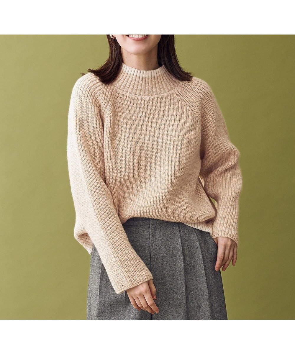 【エニー/ANY】の【5色展開】バイカラーMIXニット インテリア・キッズ・メンズ・レディースファッション・服の通販 founy(ファニー) ファッション Fashion レディースファッション Fashion for Women トップス・カットソー Cut & Sew Tops ニット Knit Tops & Sweaters おすすめ Recommended / Our Picks シンプル Simple, Minimal ストレート Straight, Straight Cut セーター Sweater, Knitwear デニム Denim, Jeans Material エレガント 上品 Elegant 冬 Winter / This Winter 洗える Machine Washable A/W・秋冬 Autumn/Winter ベージュMIX|ID: prp329100004775553 ipo3291000000034616451