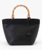 【23区/NIJYUSANKU】のバンブーハンドル トートバッグ 人気、トレンドファッション・服の通販 founy(ファニー) ファッション Fashion レディースファッション Fashion for Women バッグ Bags 2024年 2024 2024春夏・S/S Spring/Summer 2024 SS24 シンプル Simple, Minimal 夏 Summer S/S・春夏 SS, Spring/Summer, Warm Season thumbnail ブラック系|ID: prp329100004775555 ipo3291000000034616520