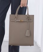 【23区/NIJYUSANKU】のベルト付き トート バッグ 人気、トレンドファッション・服の通販 founy(ファニー) ファッション Fashion レディースファッション Fashion for Women バッグ Bags ベルト&ウエストマーク Belts & Waist Accessories シンプル Simple, Minimal セレモニー Ceremony フェミニン Feminine, Girly リュクス Luxury, Elegant, High-End, Chic thumbnail ブラウン系|ID: prp329100004775559 ipo3291000000034616570