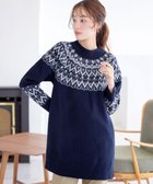 【ティアクラッセ/Tiaclasse】のヤクタッチ求心JQチュニック ネイビー|ID: prp329100004775563 ipo3291000000034616691